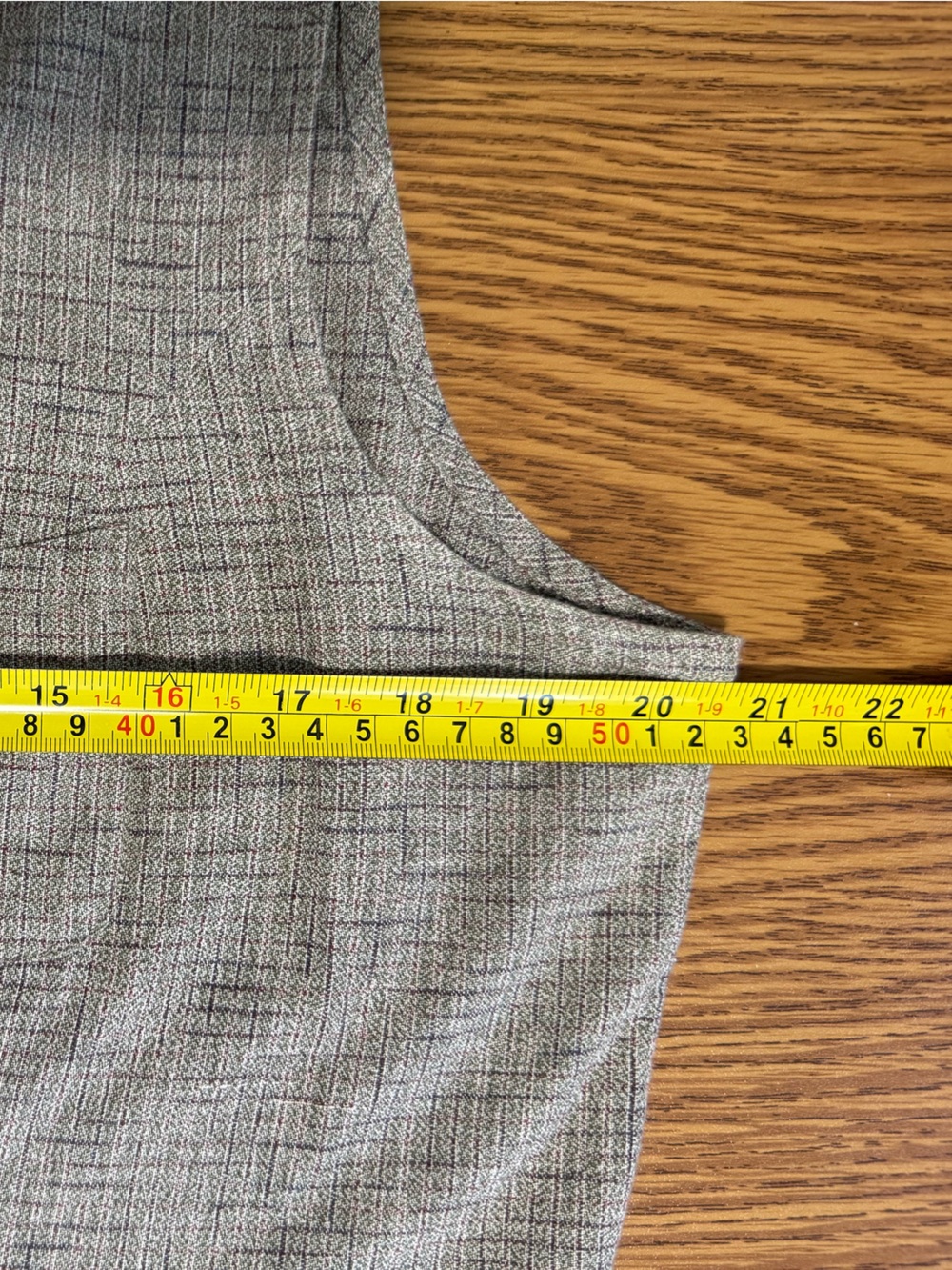 NWOT Columbia Sleeveless Gray & Purple Cotton Textured Button-Up Sleeveless Top - Picture 3 of 8